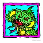 Chinese New Year Dragon Poster