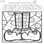 Christmas + Classification Color by Code Worksheet