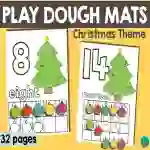 Christmas Playdough Mats