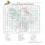 Cinco de Mayo Word Search Worksheet