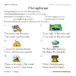 Circle the Best Homophone Worksheet