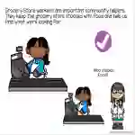 Community Helpers: Grocery Store Workers / Adapted Book - Google Slides