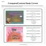Compare Contrast Book Covers Worksheet
