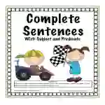 Complete Sentences with Subject and Predicate Activity