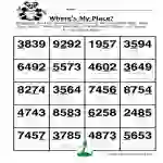 Converting Four Digit Place Value Worksheet