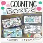 Counting Boxes: Ocean 10 Frame Center