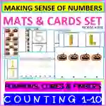 COUNTING NUMBERS 1-10 | NUMBER SENSE NUMERACY ACTIVITIES pumpkins