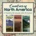 Countries of North America | Continent of North America Unit Study | Geography Bundle