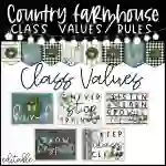 Country Farmhouse Class Values Rules-Editable