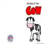 Cow Life Cycle Adapted Book, Printable, Color and BW, Special Ed