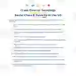 Crash Course Sociology Episode | 24 Social Class and Poverty in U.S.