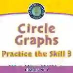 Data Analysis & Probability: Circle Graphs - Practice the Skill 3 - PC Software