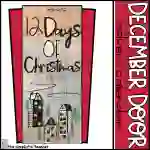 December Door Set: 12 Days of Christmas Advent Calendar