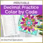 Decimal Operations Color by Number