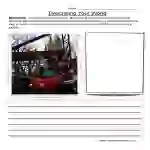 Describing Words Worksheet - Roller Coaster