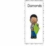 Diamond Shape Packet Printable Activity Book