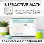 Digital Math for 2.OA.3 - Foundations for Multiplication (Slides + Self-Grading Quiz)