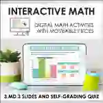 Digital Math for 3.MD.3 - Picture and Bar Graphs (Slides + Self-Grading Quiz)