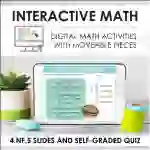 Digital Math for 4.NF.5 - Decimal Notation & Compare Decimal Fractions (Slides + Self-Grading Quiz)