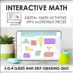 Digital Math for 5.G.4 - Classifying 2D Figures (Slides + Self-Grading Quiz)