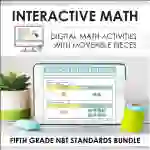 Digital Math for 5th Grade NBT Standards - (BUNDLE of Slides + Self-Grading Quiz)