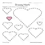 Drawing Hearts Worksheet