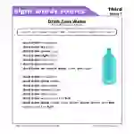Drink Your Water Third Sight Words Reading Comprehension Worksheet
