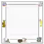 Easter Animals Writing Paper