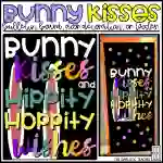 Easter Bunny Spring Bulletin Board Kit, Door Decoration Set, or Poster