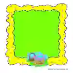 Easter Green and Yellow Writing Paper