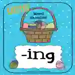 Easter ING Word Family Activity