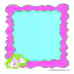 Easter Purple and Blue Writing Paper