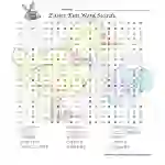 Easter Word Search Worksheet