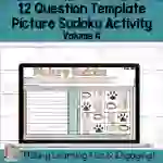 Editable Sudoko Game Self-Checking Template Digital Activity V4