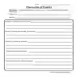 Elements of Poetry Worksheet