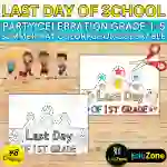 End of School Bash: Printable Summer Crowns for Grades 1-5 Last Day!