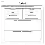 Endings Worksheet