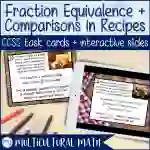 Equivalent Fractions & Comparing Fractions - CCSS 4.NF.A.1 & 4.NF.A.2