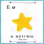 European Portuguese/ English Alphabet Letters Posters - Letra E