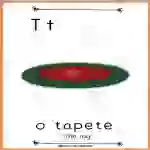 European Portuguese/ English Alphabet Letters Posters - Letra T