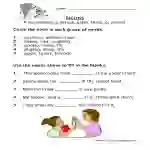 Examples of Nouns Worksheet