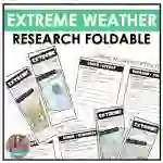 Extreme Weather Research Project Foldable