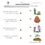 Fall Asking Sentences Worksheet