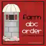 Farm Hard Alphabetical Order Activity