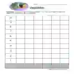 Favorite Vegetables Worksheet