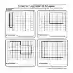 Finding the Perimeter of Shapes Grid Worksheet