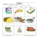 Food Names Worksheet - Word Bank