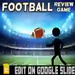 Football: Interactive Review Game (Editable on Google Slides)