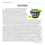 Found Money - Reading Comprehension Worksheet