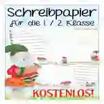 Free Stationary: Gnome (German Version)